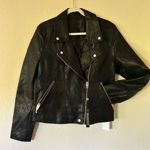 BLANKNYC pleather moto jacket